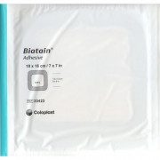 Biatain / Биатен - губчатая адгезивная повязка, 18х18 см