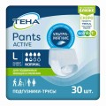 Tena Pants Active Normal / Тена Пантс Актив Нормал - впитывающие трусы для взрослых, L, 30 шт.