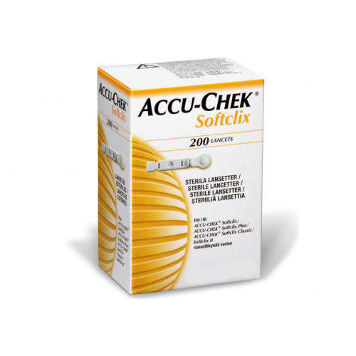 Accu-Chek Softclix / Акку-Чек Софткликс - ланцеты, 200 шт.