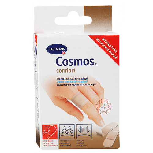 Cosmos Comfort / Космос Комфорт - пластырь антисептический, 2 размера, 20 шт.