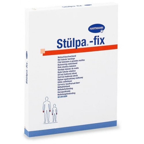 Stulpa-Fix / Штюльпа-Фикс - бинт трубчатый, сетчатый, № 1, 25 м, белый