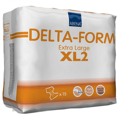 Abena Delta-Form / Абена Дельта-Форм - подгузники для взрослых XL2, 15 шт.