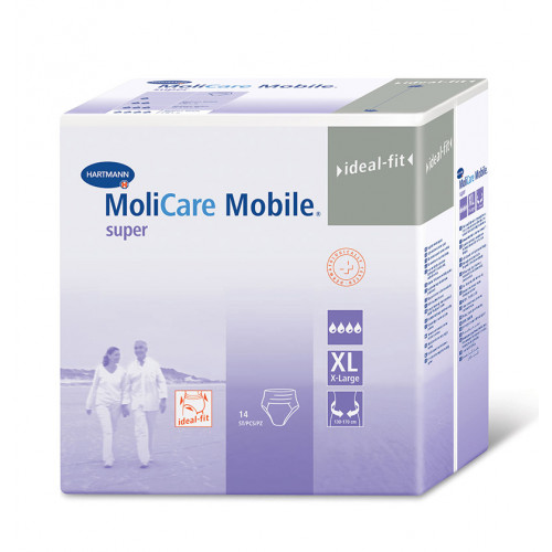MoliCare Mobile Super / Моликар Мобайл Супер - впитывающие трусы для взрослых, XL, 14 шт.