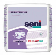 Seni Optima Plus / Сени Оптима Плюс - подгузники для взрослых с поясом, M, 10 шт.