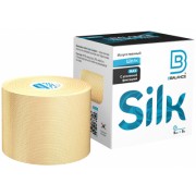 BBTape Silk Max / БиБи Тейп Силк Макс - кинезио тейп, шелк, бежевый, 5 см x  5 м