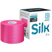 BBTape Silk Max / БиБи Тейп Силк Макс - кинезио тейп, шелк, розовый, 5 см x  5 м