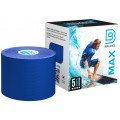 BBTape Max / БиБи Тейп Макс - кинезио тейп с усиленным клеем, темно-синий, 5 см x 5 м