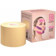 BBTape Super Soft / БиБи Тейп Супер Софт - кинезио тейп для лица, бежевый, 5 см x 5 м