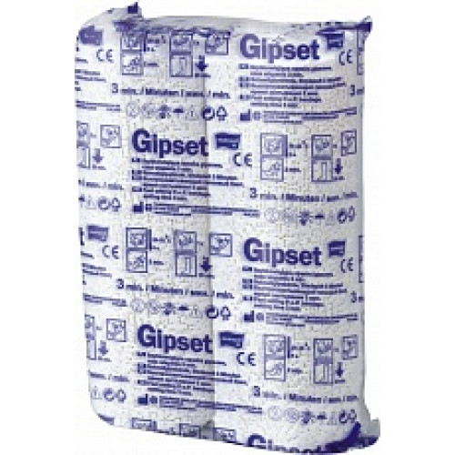 Gipset / Гипсет - бинт гипсовый быстросхватывающий, 10 см x 3 м, 2 шт.
