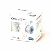 Omnifilm / Омнифилм - пластырь фиксирующий из прозрачной пленки, без еврохолдера, 2,5 см x 9,2 м