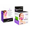 BBTape Face Pack / БиБи Тейп Фейс Пак - кинезио тейп для лица, хлопок, лайм, 2,5 см x 5 м, 2 шт.