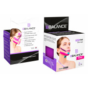BBTape Face Tape / БиБи Тейп Фейс Тейп - кинезио тейп для лица, шелк, фиолетовый, 5 см x 5 м