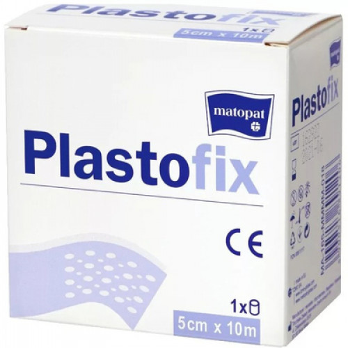 Matopat Plastofix / Матопат Пластофикс - пластырь из нетканого материала, 5 см x 10 м