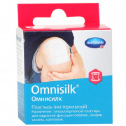 Omnisilk / Омнисилк - пластырь из искусственного шелка, с еврохолдером, 2,5 см x 5 м