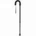 Valentine International 10080BL / Валентайн Интернэшнл - трость телескопическая, с ремешком и мягкой ручкой, 76-99 см, черная