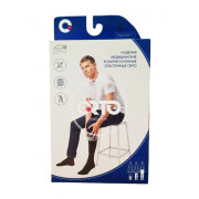 Orto / Орто - (арт 4217) компрессионные чулки (1 класс, 18-22 мм. рт. ст.), мужские, нормальная длина, 62-70см, XL, черные