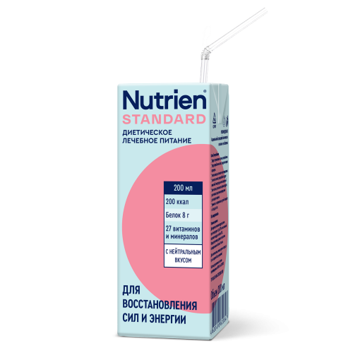 Нутриэн Стандарт - жидкая смесь для лечебного питания, тетрапак, 200 мл