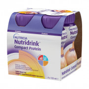 Nutridrink Compact Protein / Нутридринк Компакт Протеин, персик-манго - жидкая смесь для лечебного питания, 125 мл x 4 шт.