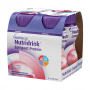 Nutridrink Compact Protein / Нутридринк Компакт Протеин, охлаждающий фруктово-ягодный вкус - жидкая смесь, 125 мл x 4 шт.