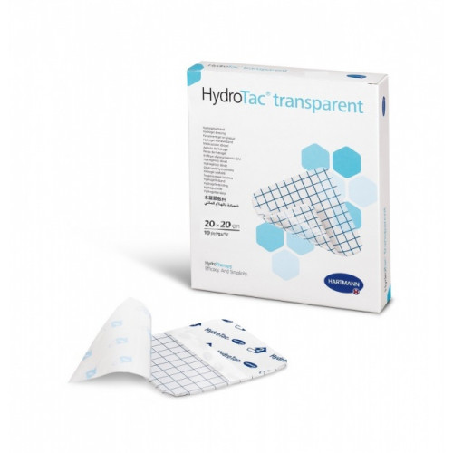 [недоступно] HydroTac Transparent / ГидроТак Транспарент – губчатая повязка с гидрогелевым покрытием, 20х20 см
