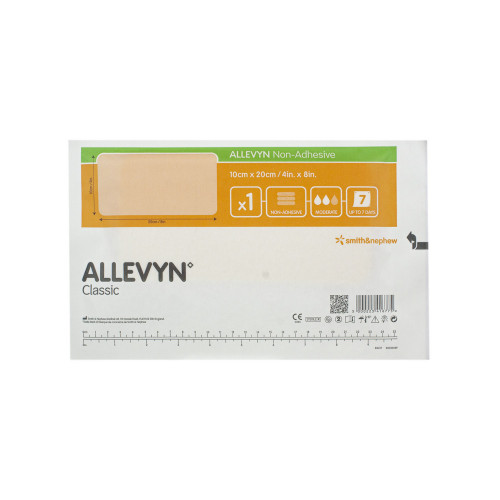 Allevyn Non Adhesive / Аллевин Неадгезив - губчатая неадгезивная повязка, 10x20 см
