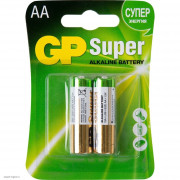 GP Super Alkaline / ДжиПи Супер - батарейка, AA, 1,5V, 2 шт.