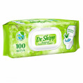 Dr. Skipp / Доктор Скипп - туалетная бумага, влажная, 100 шт.