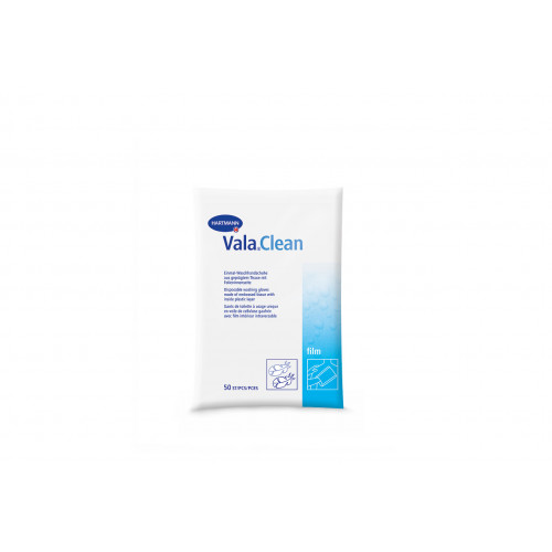 Vala Clean Film / Вала Клин Филм - одноразовые рукавицы, ламинированные пленкой изнутри, 50 шт.