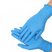 Benovy Nitrile Chlorinated / Бенови - перчатки нитриловые, неопудренные, текстурированные, голубые, L, 200 шт. / 100 пар