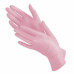 [недоступно] Benovy Nitrile MultiColor / Бенови - перчатки нитриловые, текстурированные на пальцах, розовые, XS, 50 пар