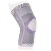 Ecoten / Экотен - бандаж на коленный сустав KS-E03, эластичный, силиконовое кольцо, два ребра жесткости, L