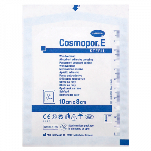 Cosmopor E Steril / Космопор Е Стерил - самоклеящаяся стерильная повязка, 10х8 см