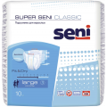 Super Seni Classic / Супер Сени Классик - подгузники для взрослых, L, 10 шт.