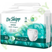 Dr. Skipp Standard / Доктор Скипп Стандарт - подгузники для взрослых, L, 30 шт.
