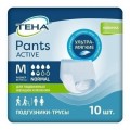 Tena Pants Active Normal / Тена Пантс Актив Нормал - впитывающие трусы для взрослых, M, 10 шт.