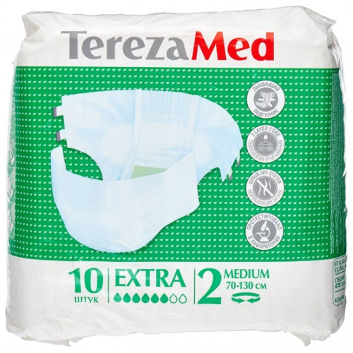 TerezaMed Extra / ТерезаМед Экстра - подгузники для взрослых, M, 10 шт.