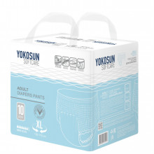 YokoSun / ЙокоСан - впитывающие трусы для взрослых, XL, 10 шт.
