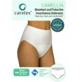 Caretex Camellia / Кертекс Камеллиа - женские многоразовые впитывающие трусы, XS, белые