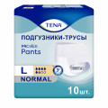 Tena Pants Normal Proskin / Тена Пантс Нормал - впитывающие трусы, L, 10 шт.