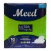 Meed Ultra Plus Top Dry / Мид Ультра Плюс Топ Драй - гигиенические прокладки, 10 шт.