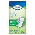 Tena Lady Slim Normal / Тена Леди Слим Нормал - урологические прокладки для женщин, 12 шт.