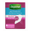 Depend Active-Fit Ultra Mini / Депенд Актив-Фит Ультра Мини - урологические прокладки для женщин, 12 шт.