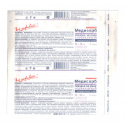 Медисорб - сорбционная повязка для ран с обильным отделяемым, 15x15 см