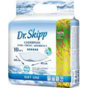 Dr. Skipp Soft Line / Доктор Скипп Софт Лайн - одноразовые впитывающие пеленки, 40x60 см, 10 шт.