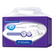 iD Protect / АйДи Протект - одноразовые впитывающие пеленки, 40x60 см, 30 шт.