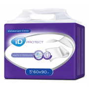 iD Protect / АйДи Протект - одноразовые впитывающие пеленки, 90x60 см, 30 шт.
