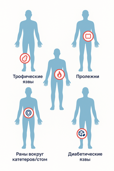 Область применения Пронтосан